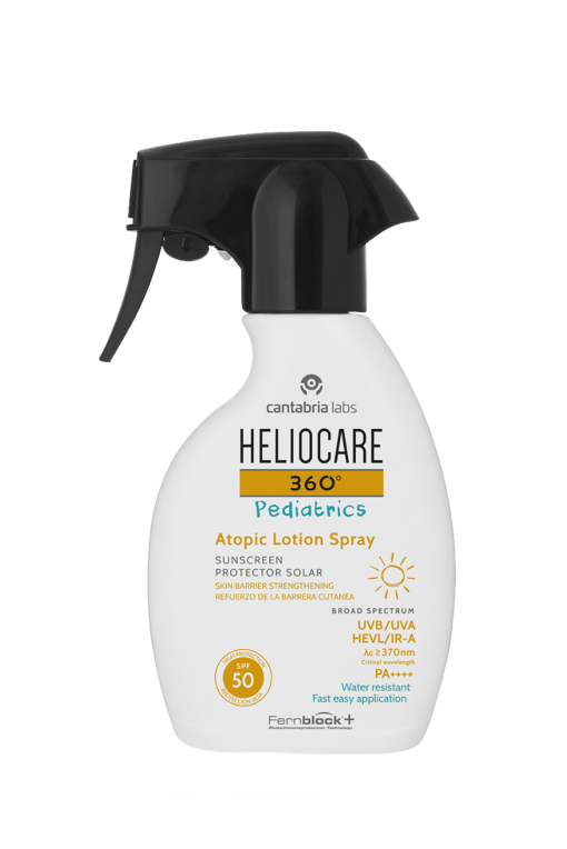 Heliocare 360 Pediatrics Atopic Lotion Spray SPF50